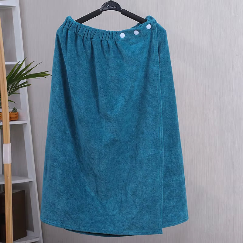 Non-Shedding, Absorbent and Soft, Beauty Salon Special Bath Skirt for Women to Wear, Tube Top Skirt, Bath Towel, Steaming Suit